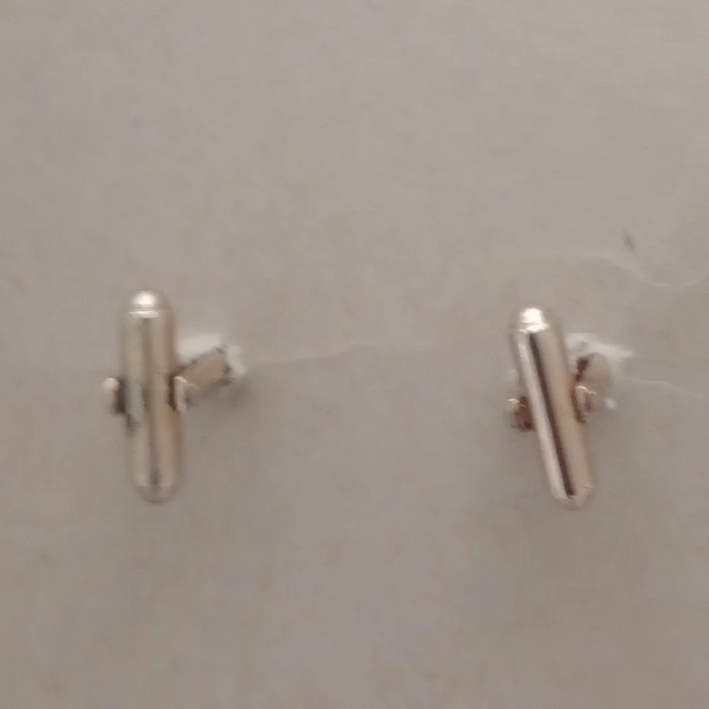 Vintage Brass Cuff Links Circle